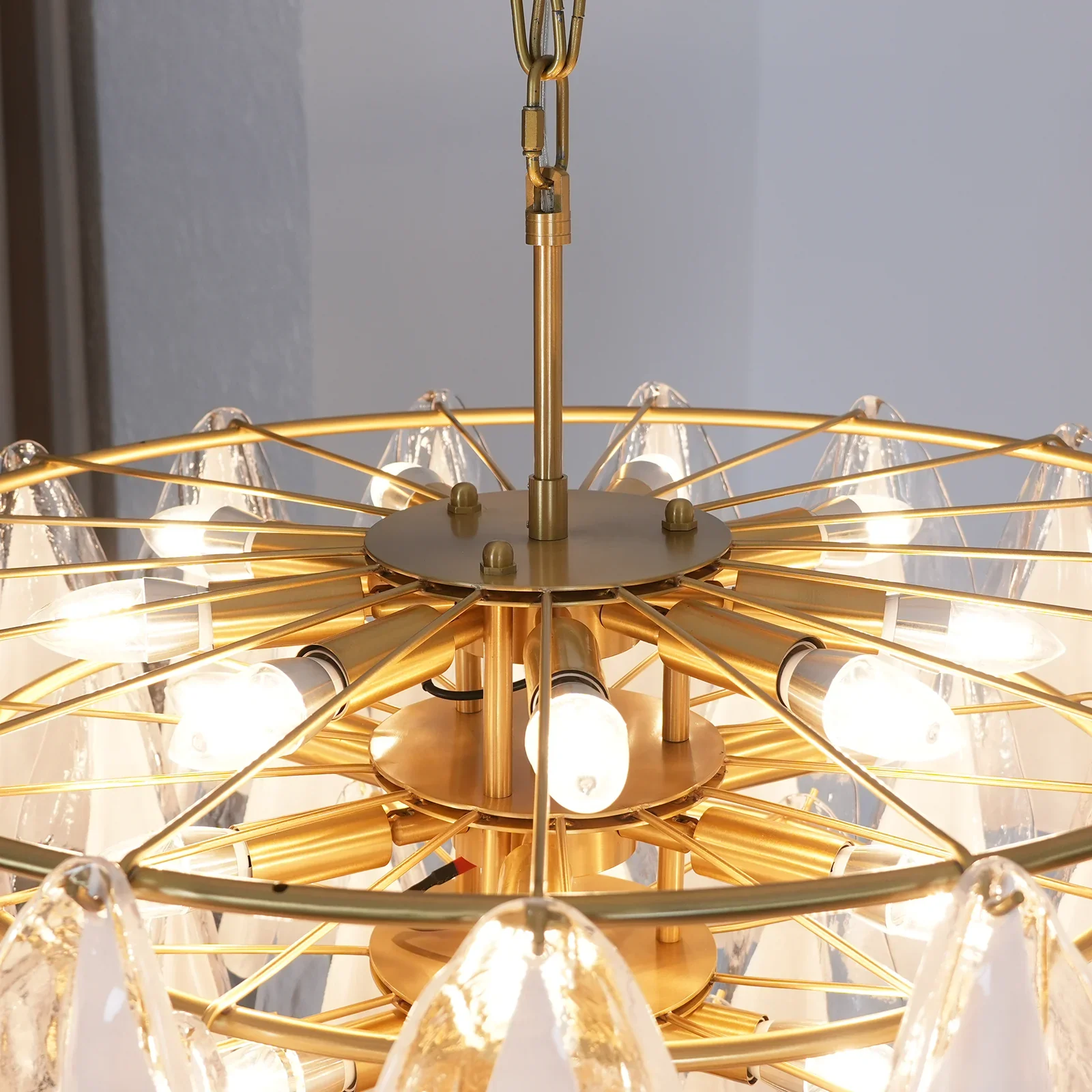 Lunara Murano Glass Chandelier - Image 15