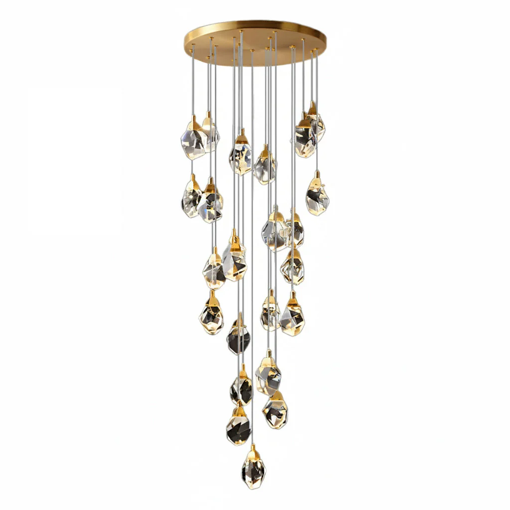 Luxe Prism Crystal Pendant Light