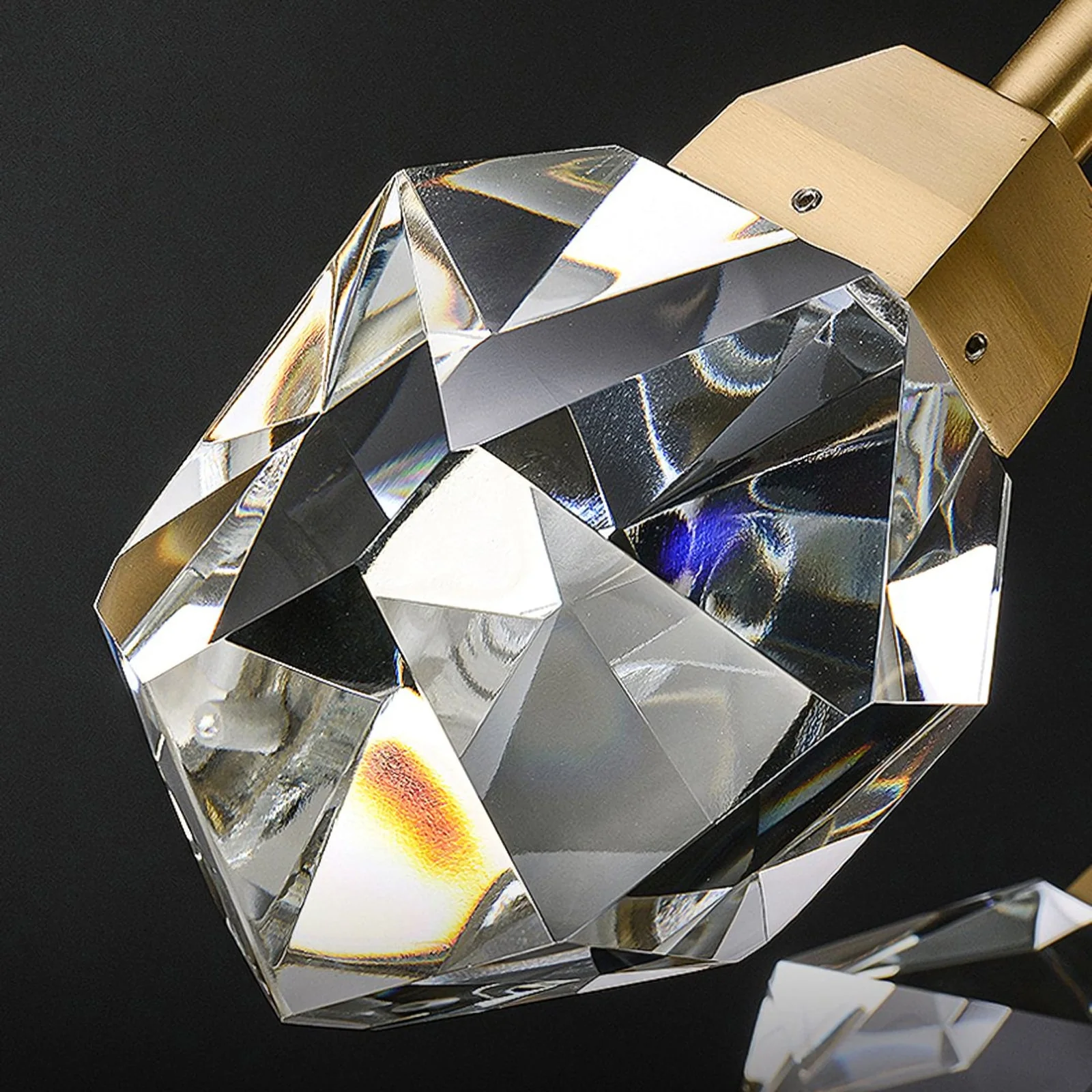 Luxe Prism Crystal Pendant Light - Image 11