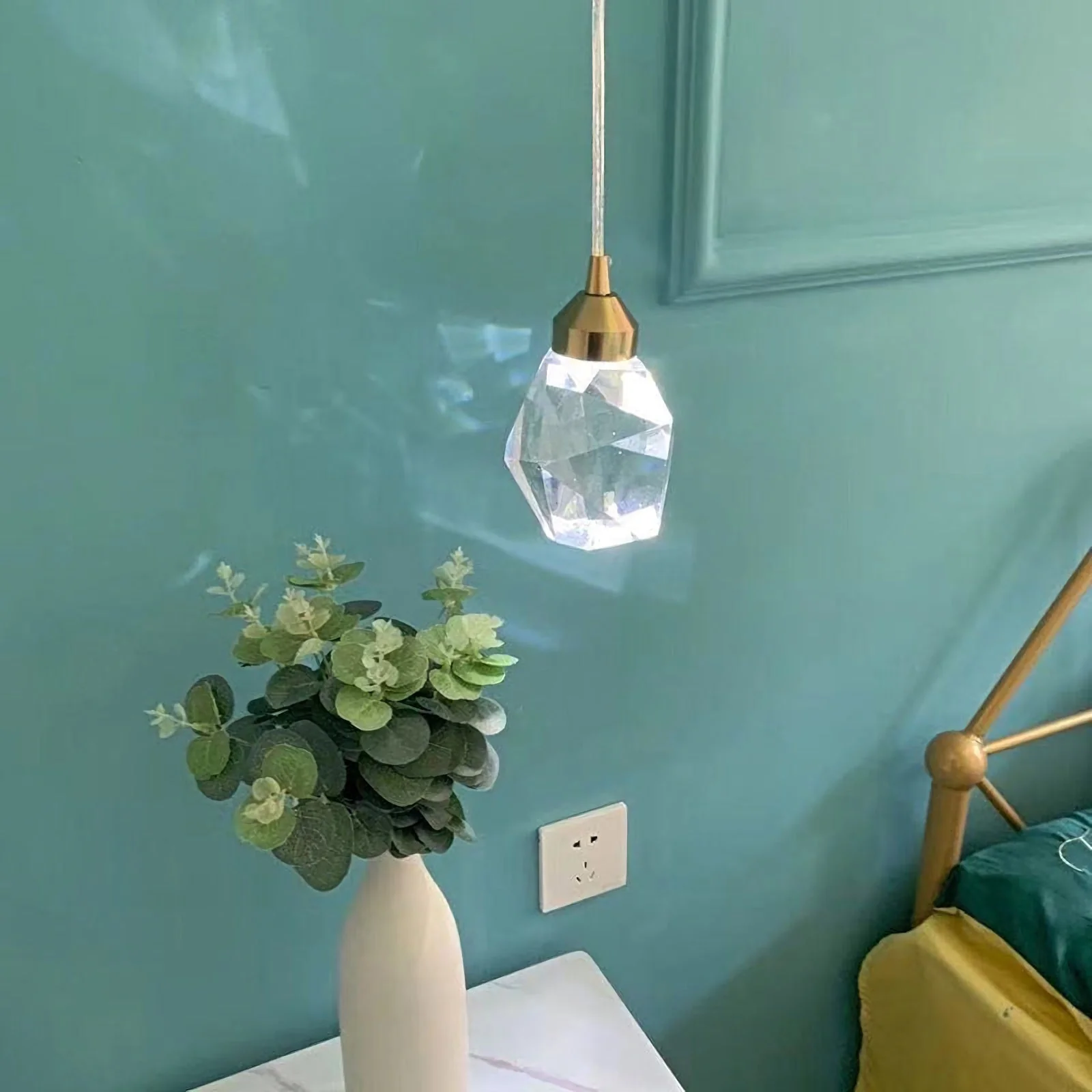 Luxe Prism Crystal Pendant Light - Image 9