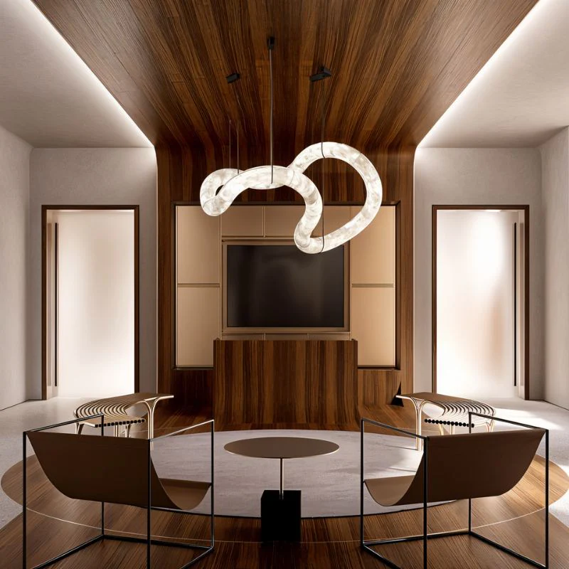 Maat Alabaster Chandelier - Image 3