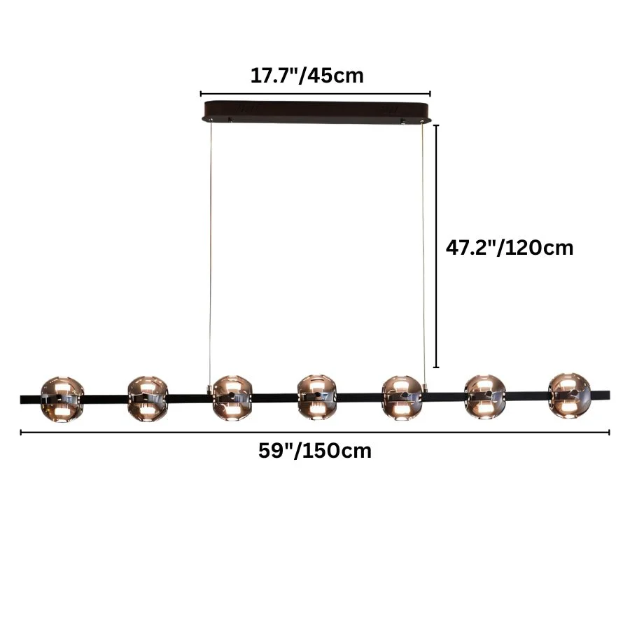 Malay Linear Chandelier - Image 11