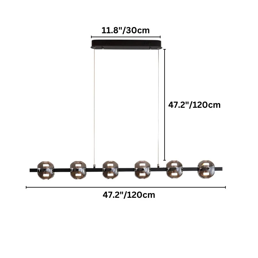 Malay Linear Chandelier - Image 9