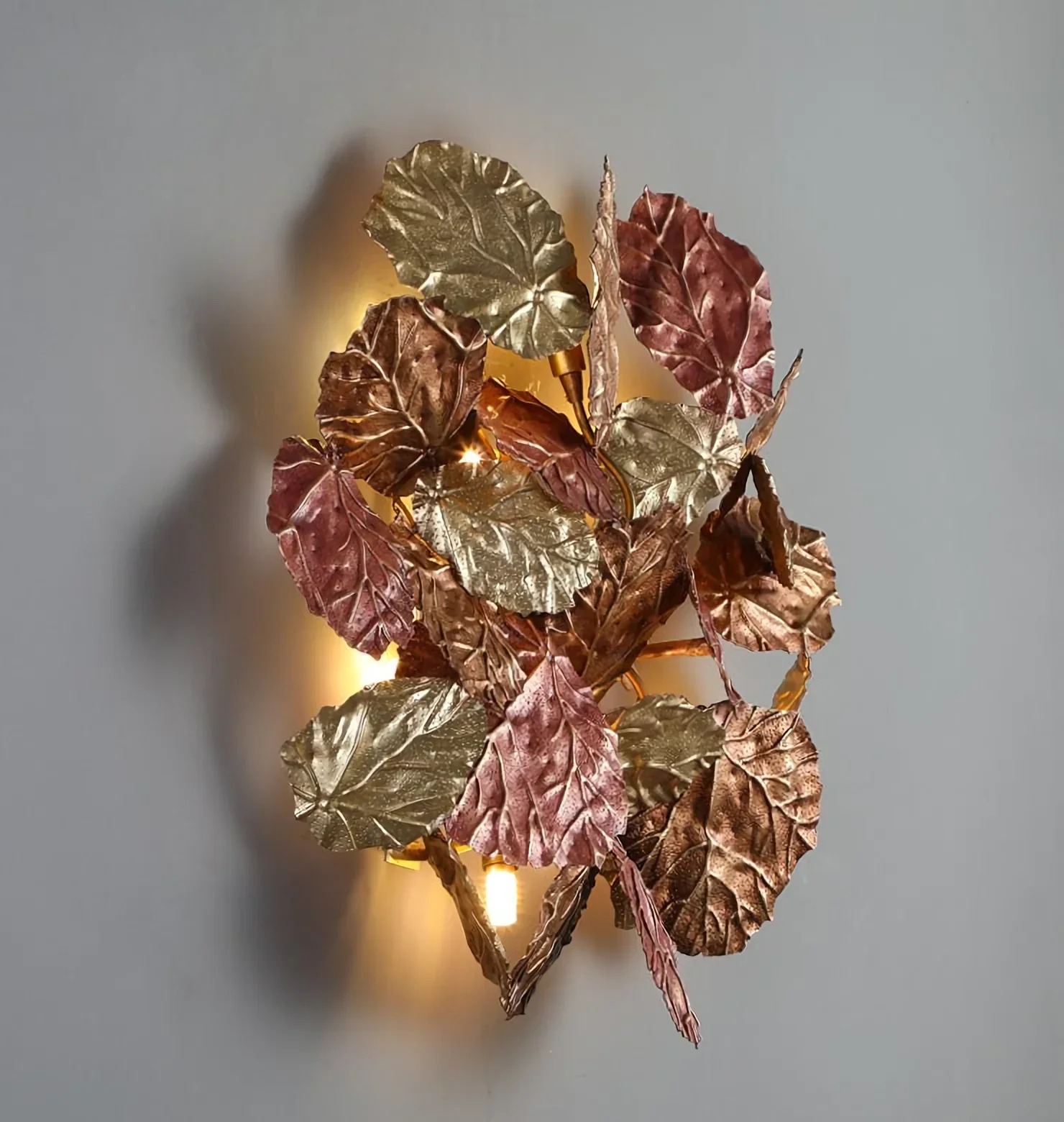 Maple Leaf Creative Wall Lamp - Image 10