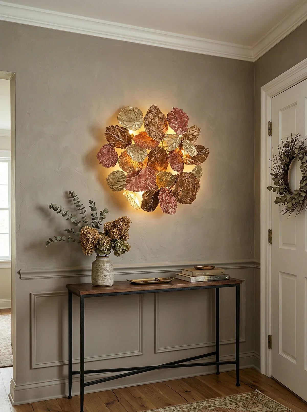 Maple Leaf Creative Wall Lamp - Image 2