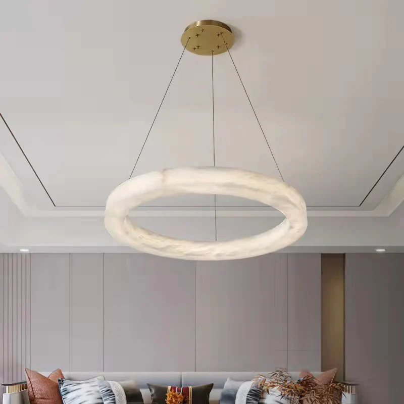 Marika Alabaster Pendant Lamp - Image 8
