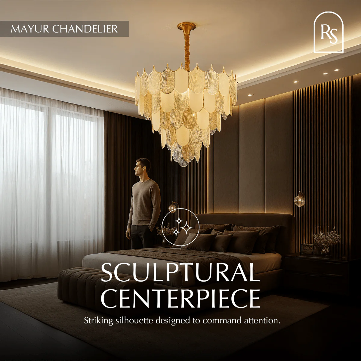 Mayur Chandelier - Image 7