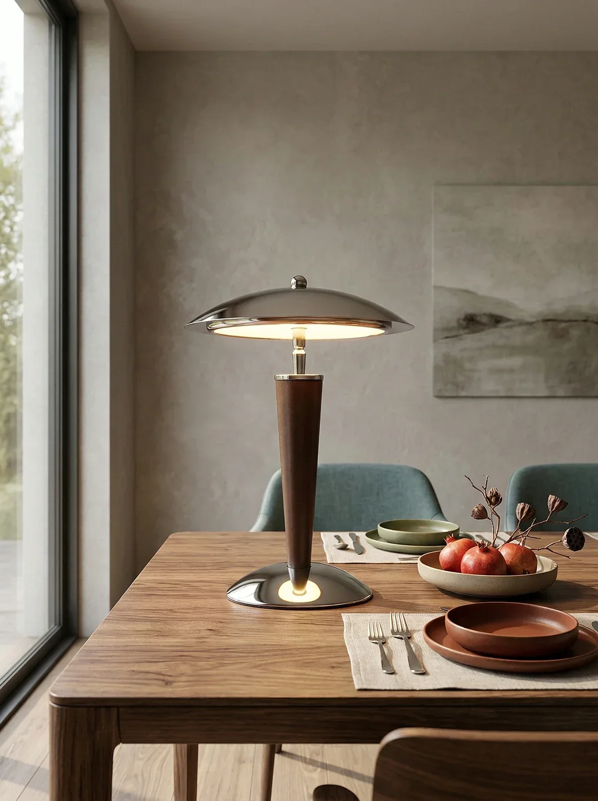 Metal Dome Table Lamp - Image 2