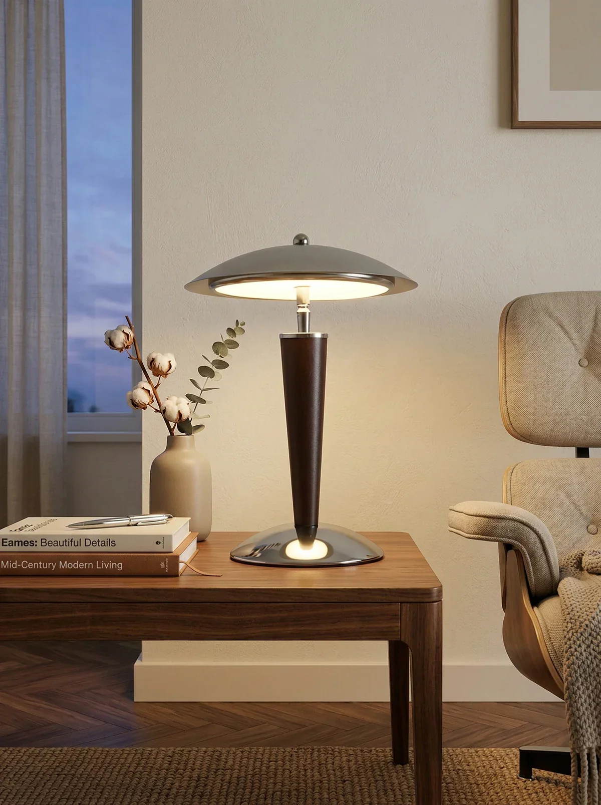 Metal Dome Table Lamp - Image 3