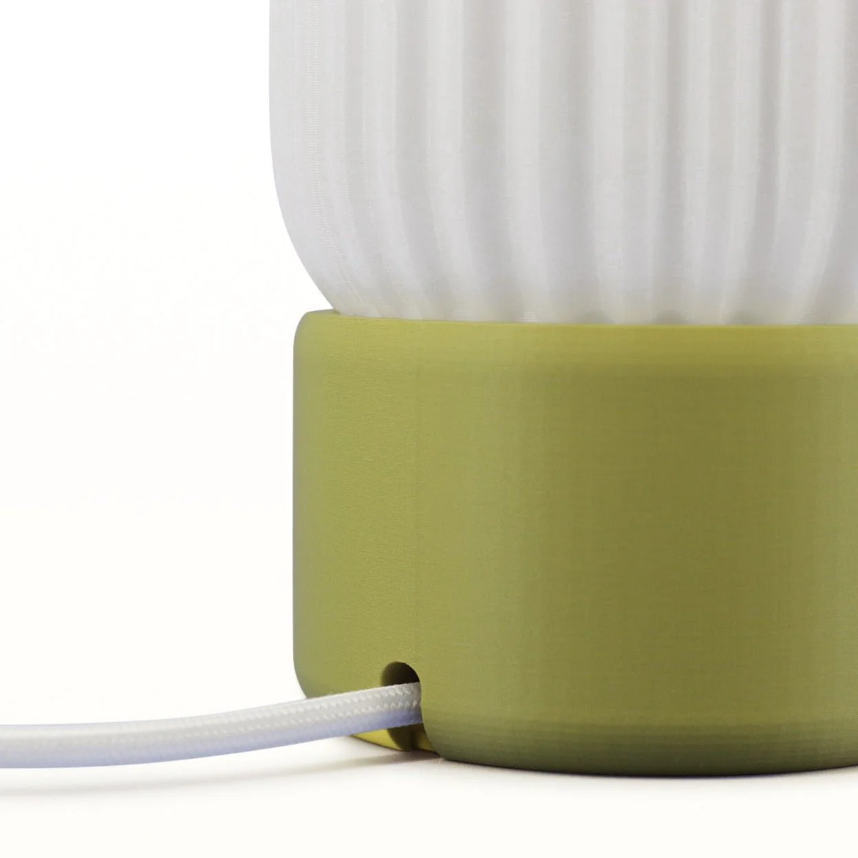 Milk Shade Barrel Table Lamp - Image 5
