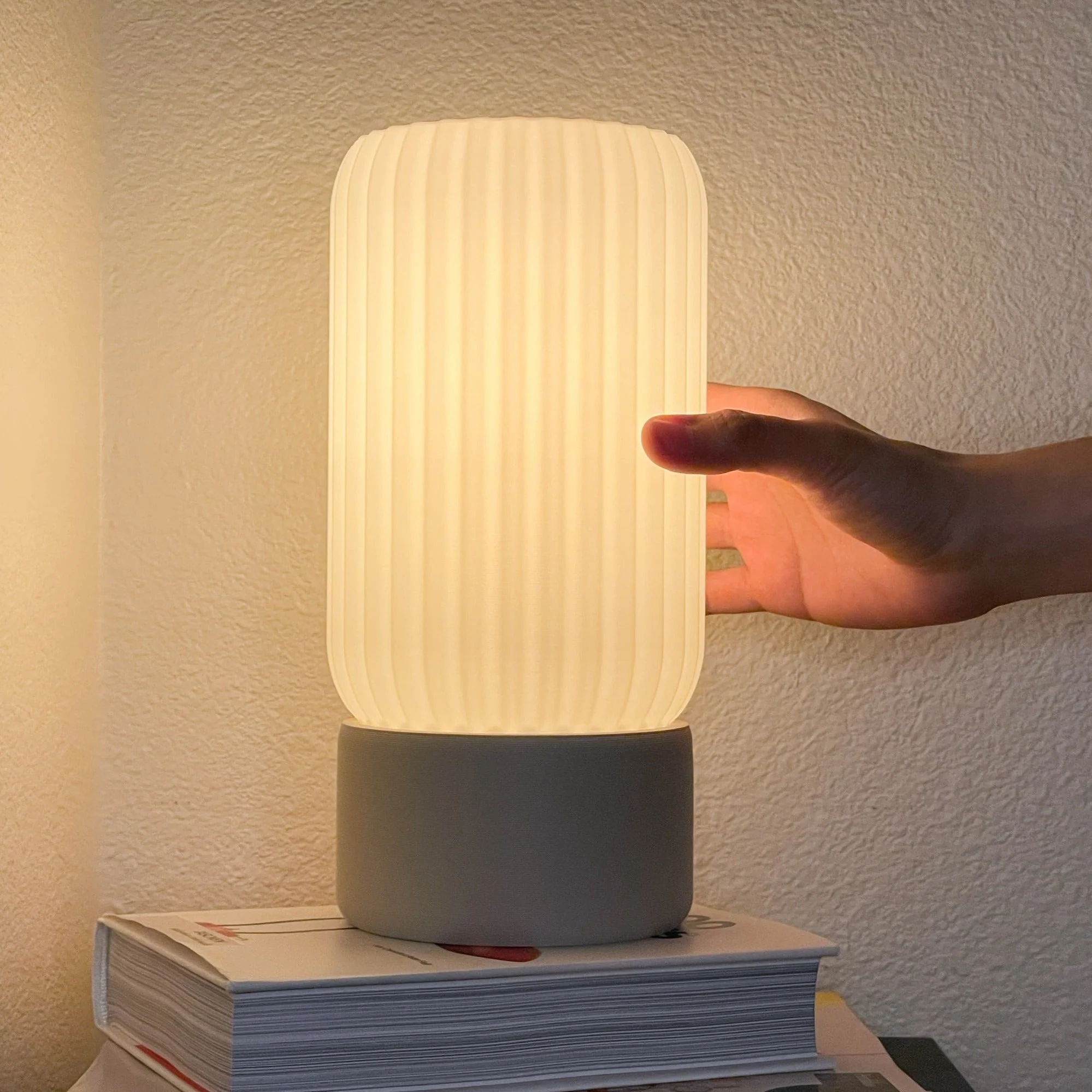 Milk Shade Barrel Table Lamp - Image 8