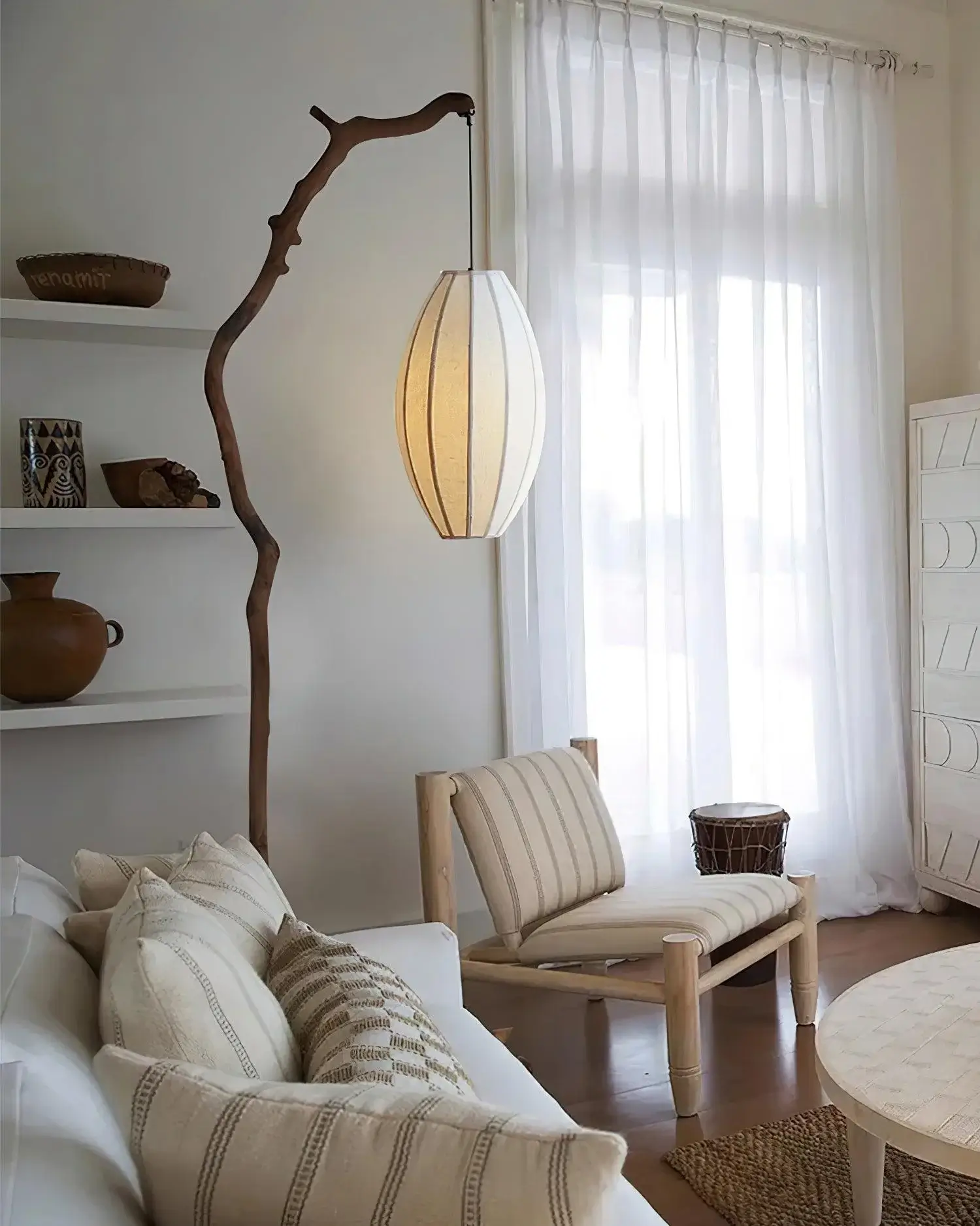 Minimalism Heiko Tree Lantern Floor Lamp - Image 5