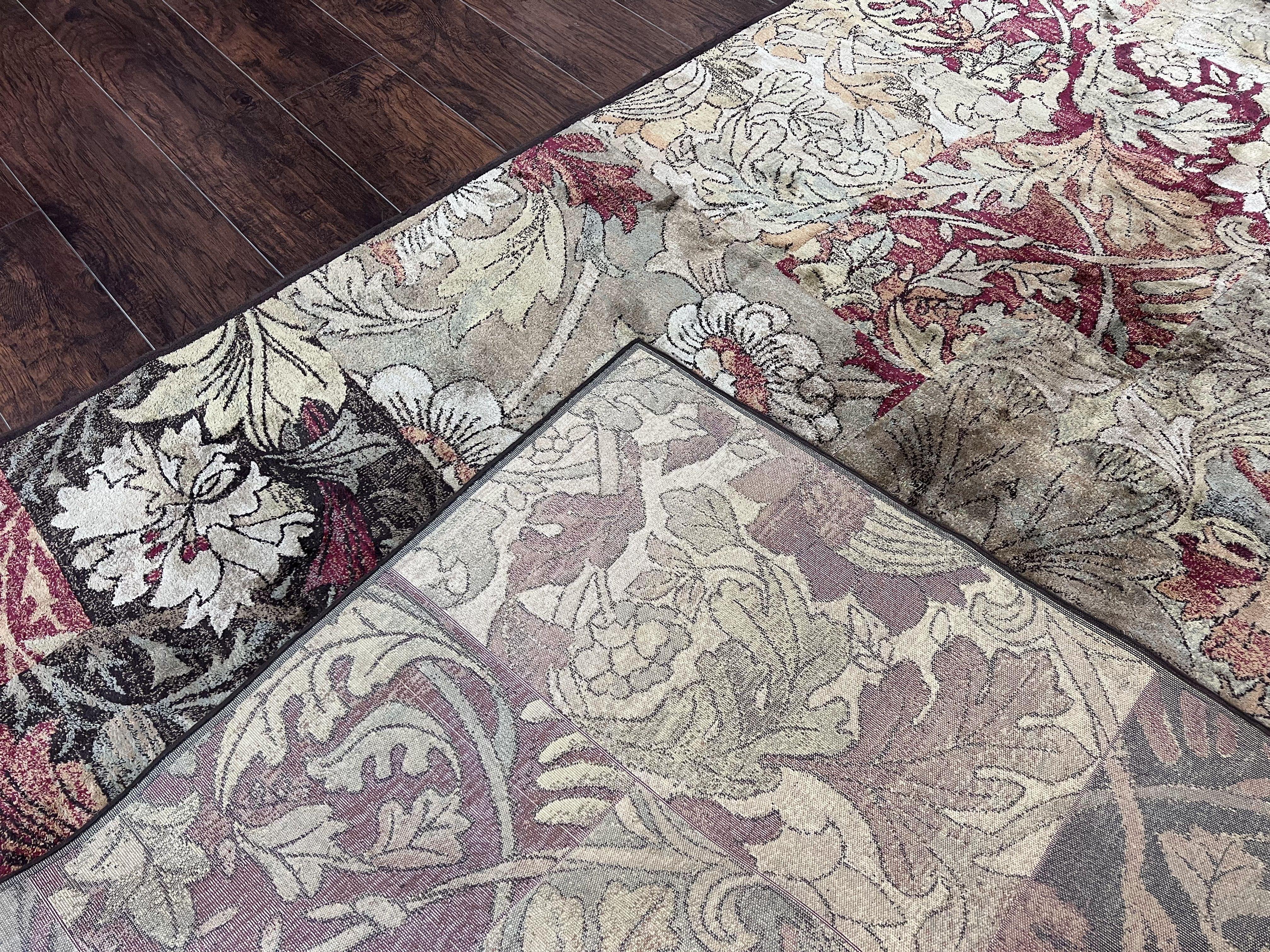 Modern Abstract Area Rug 5x7, Floral Design, Contemporary Carpet 5 x 7, Multicolor - Image 10