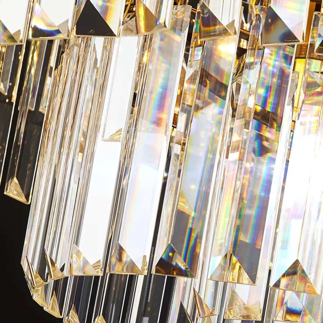 Modern Crystal Gold Chandelier - Image 13