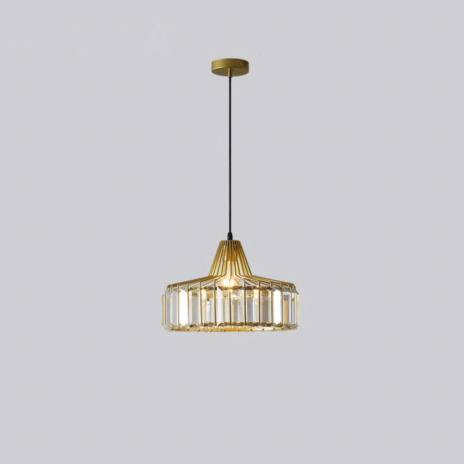 Modern Iron Art Glass Pendant Lamp - Image 17