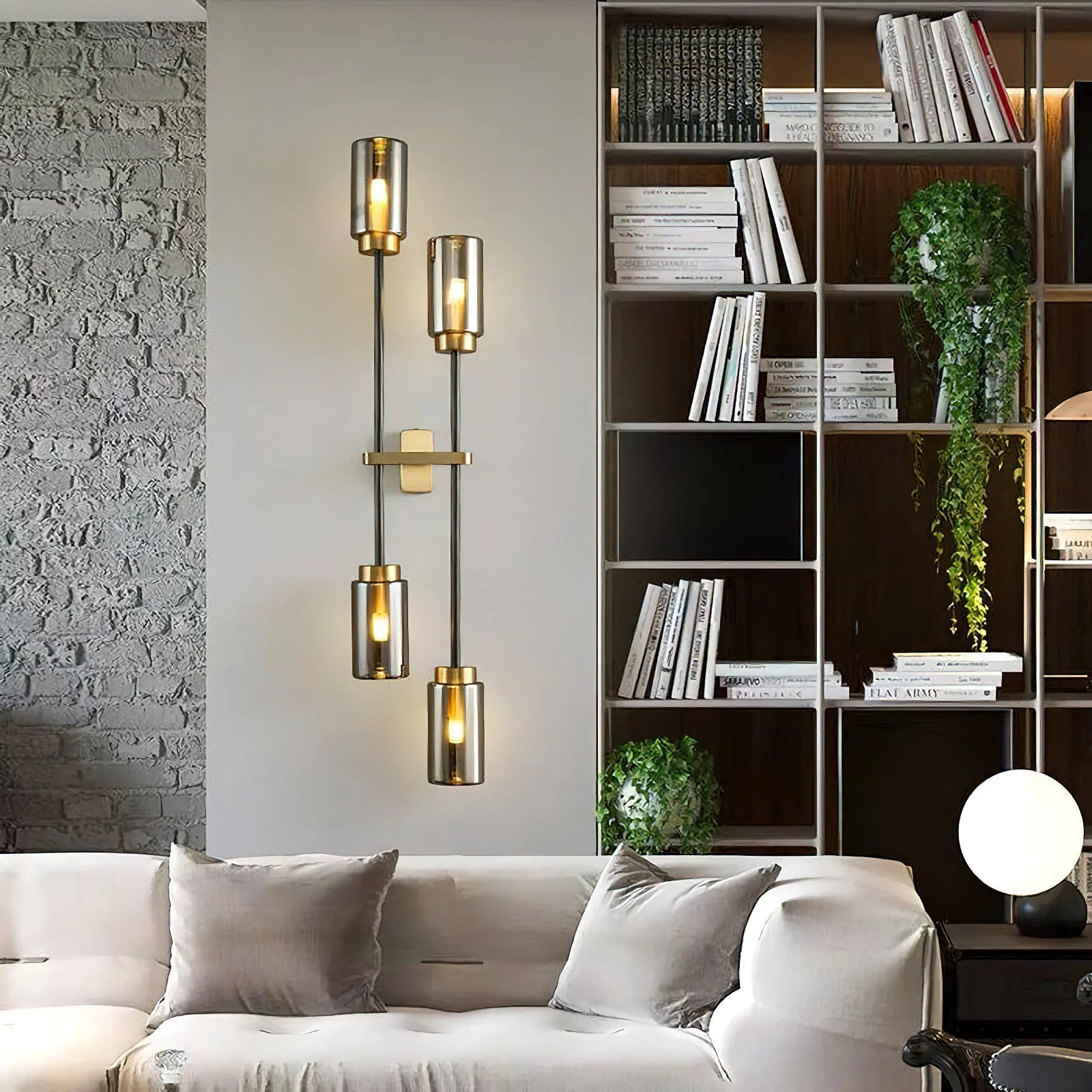 Modern Linear Glass Wall Lamp - Image 11