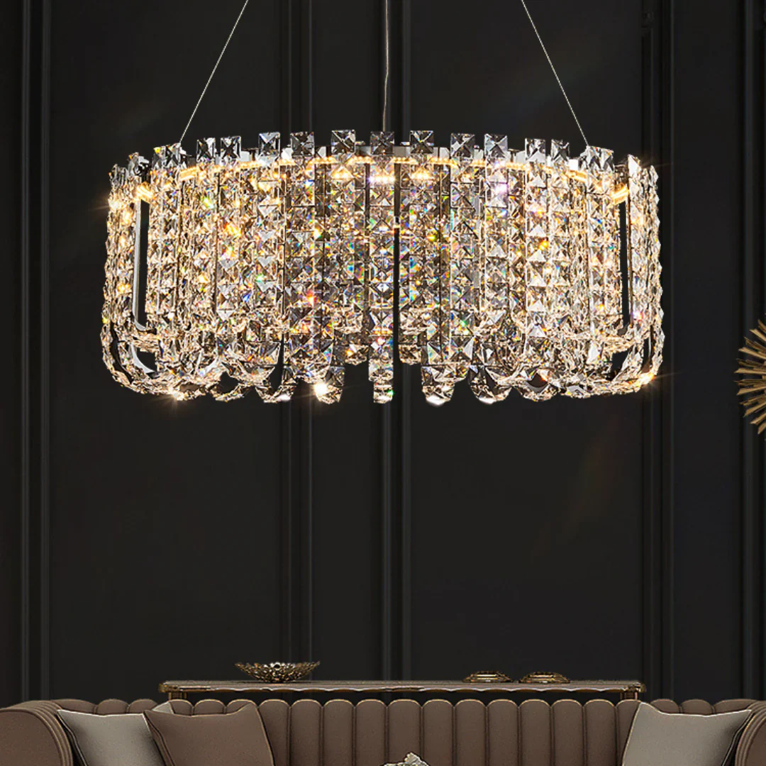 Luxurious Liora Crystal Tassel Chandelier - Image 3