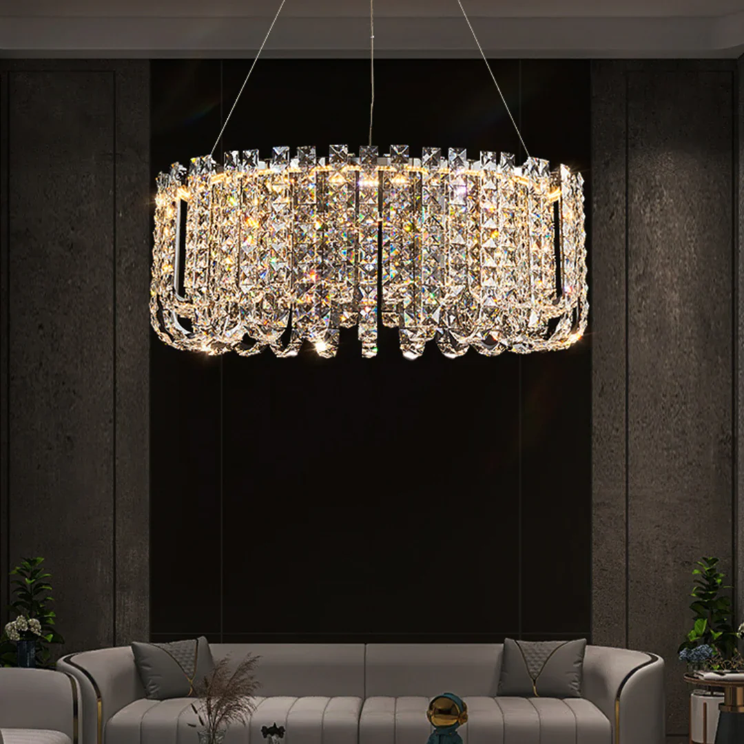 Luxurious Liora Crystal Tassel Chandelier - Image 4