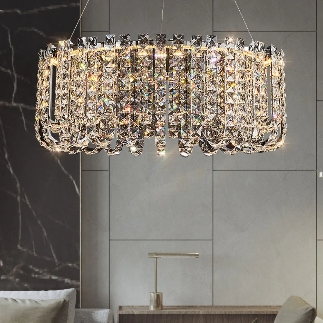 Luxurious Liora Crystal Tassel Chandelier - Image 7