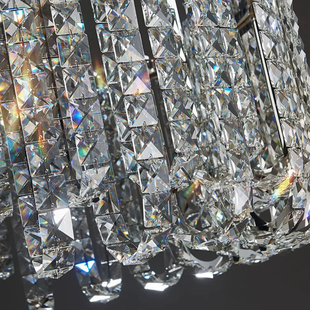 Luxurious Liora Crystal Tassel Chandelier - Image 9