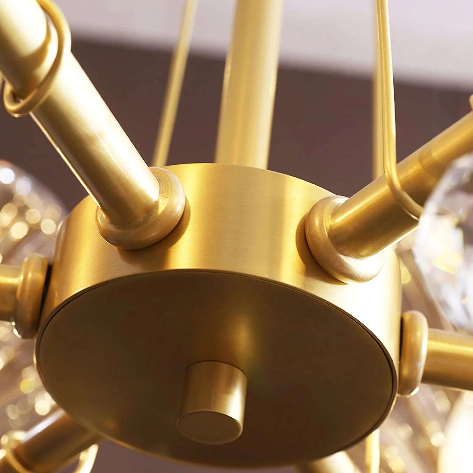 Modern Shell Glass Chandelier - Image 15