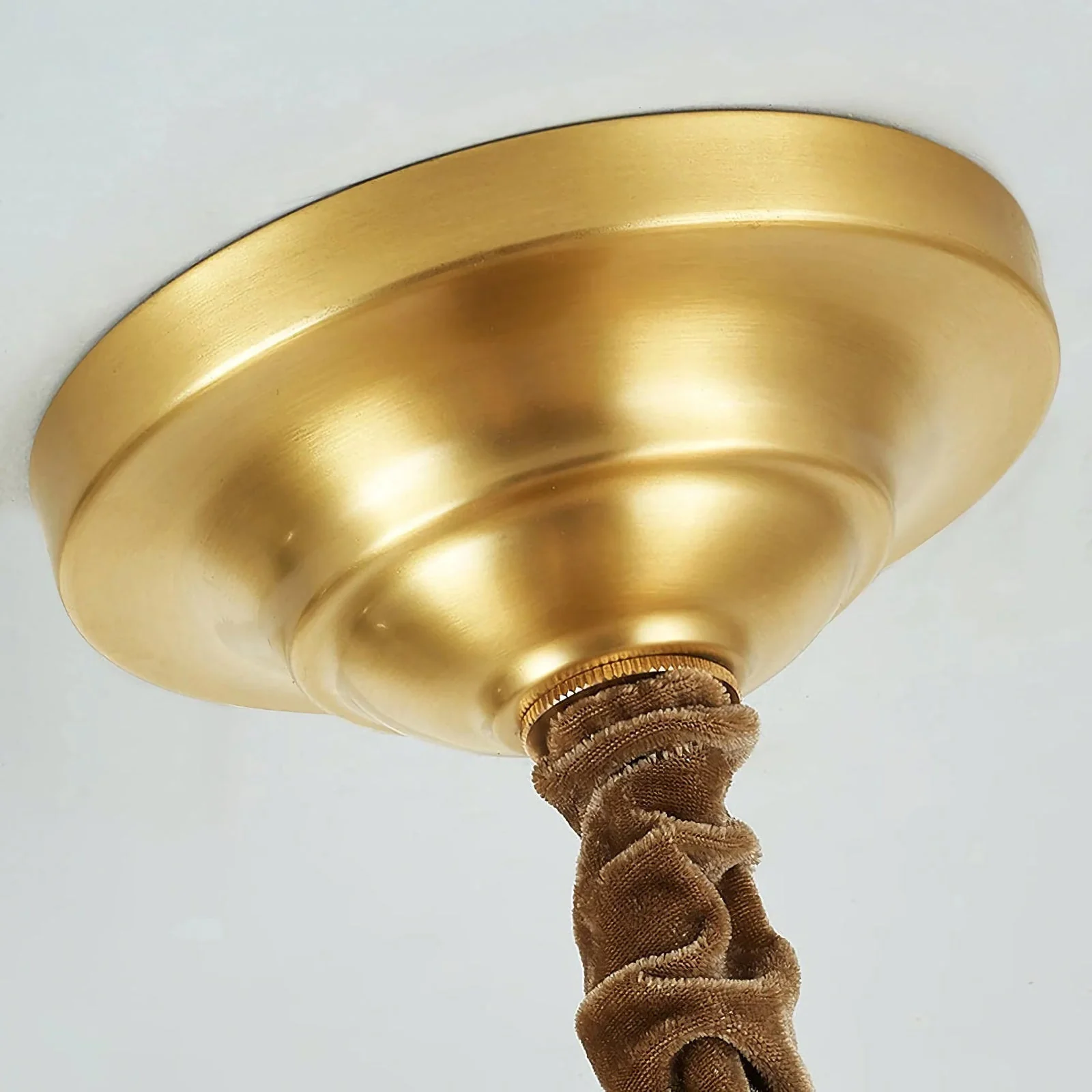 Modern Shell Glass Chandelier - Image 17