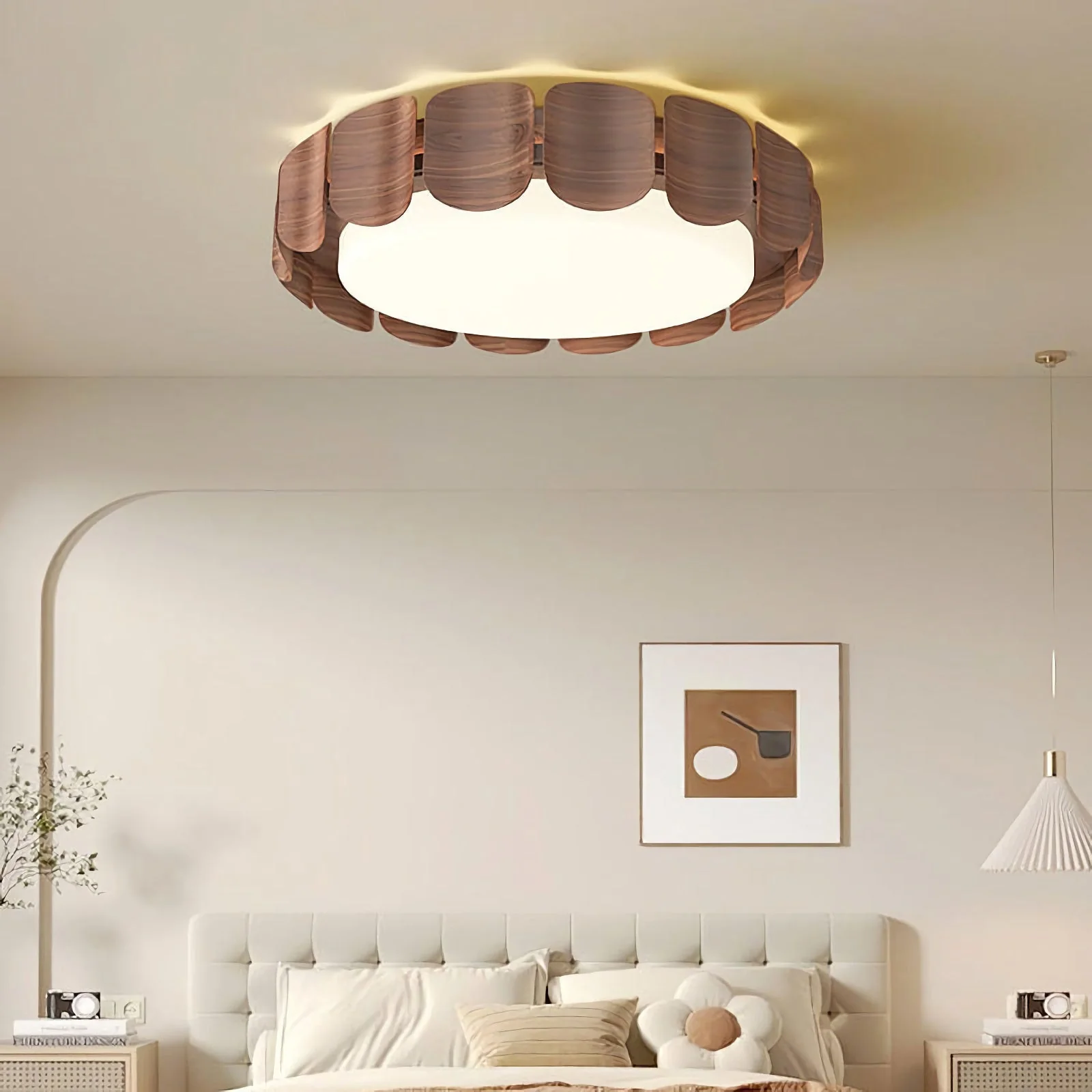 Modern Wabi-Sabi Ceiling Light - Image 2