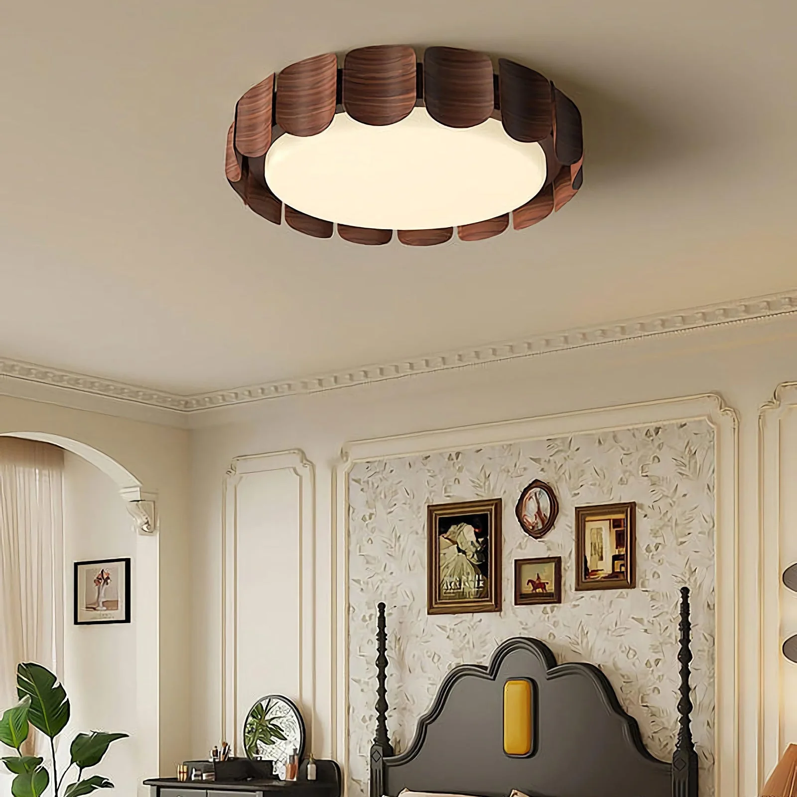 Modern Wabi-Sabi Ceiling Light - Image 3