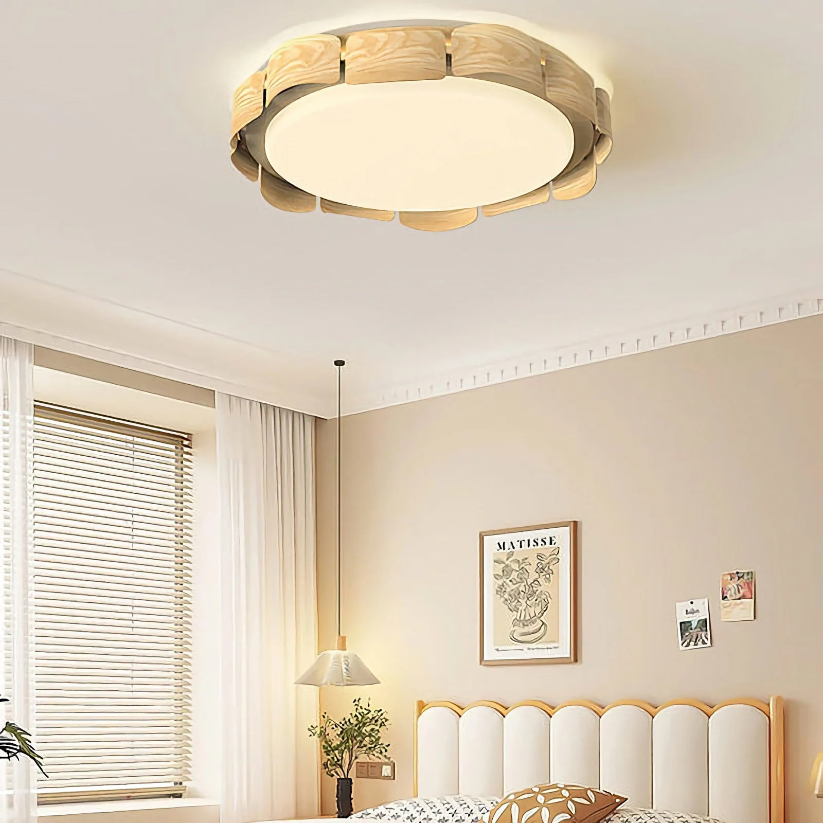 Modern Wabi-Sabi Ceiling Light - Image 5