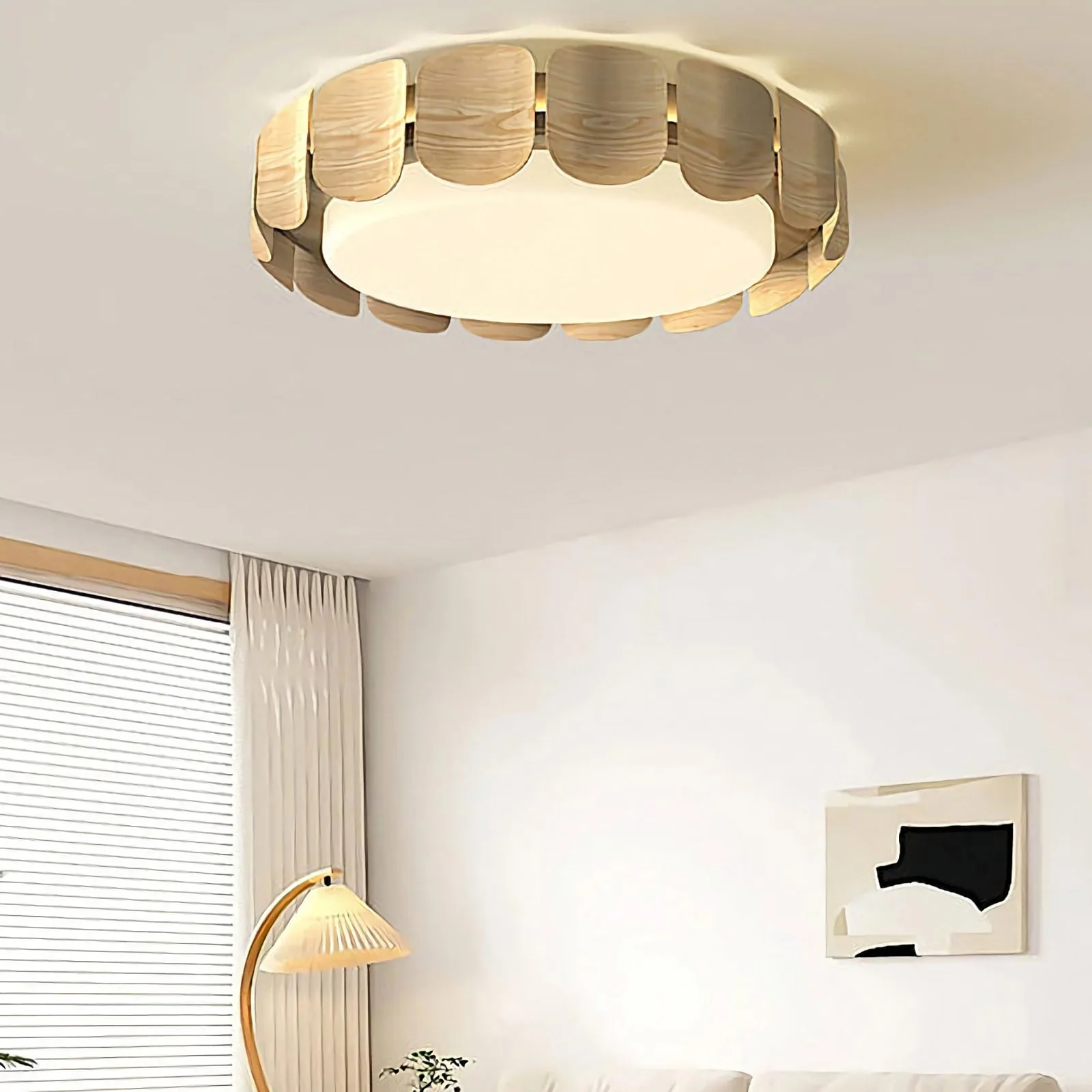 Modern Wabi-Sabi Ceiling Light - Image 6