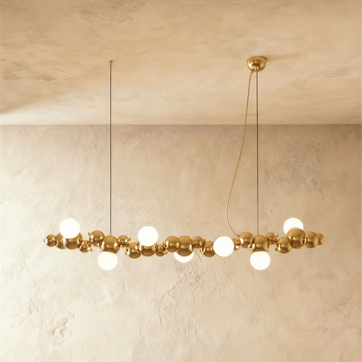 Molecules Chandelier