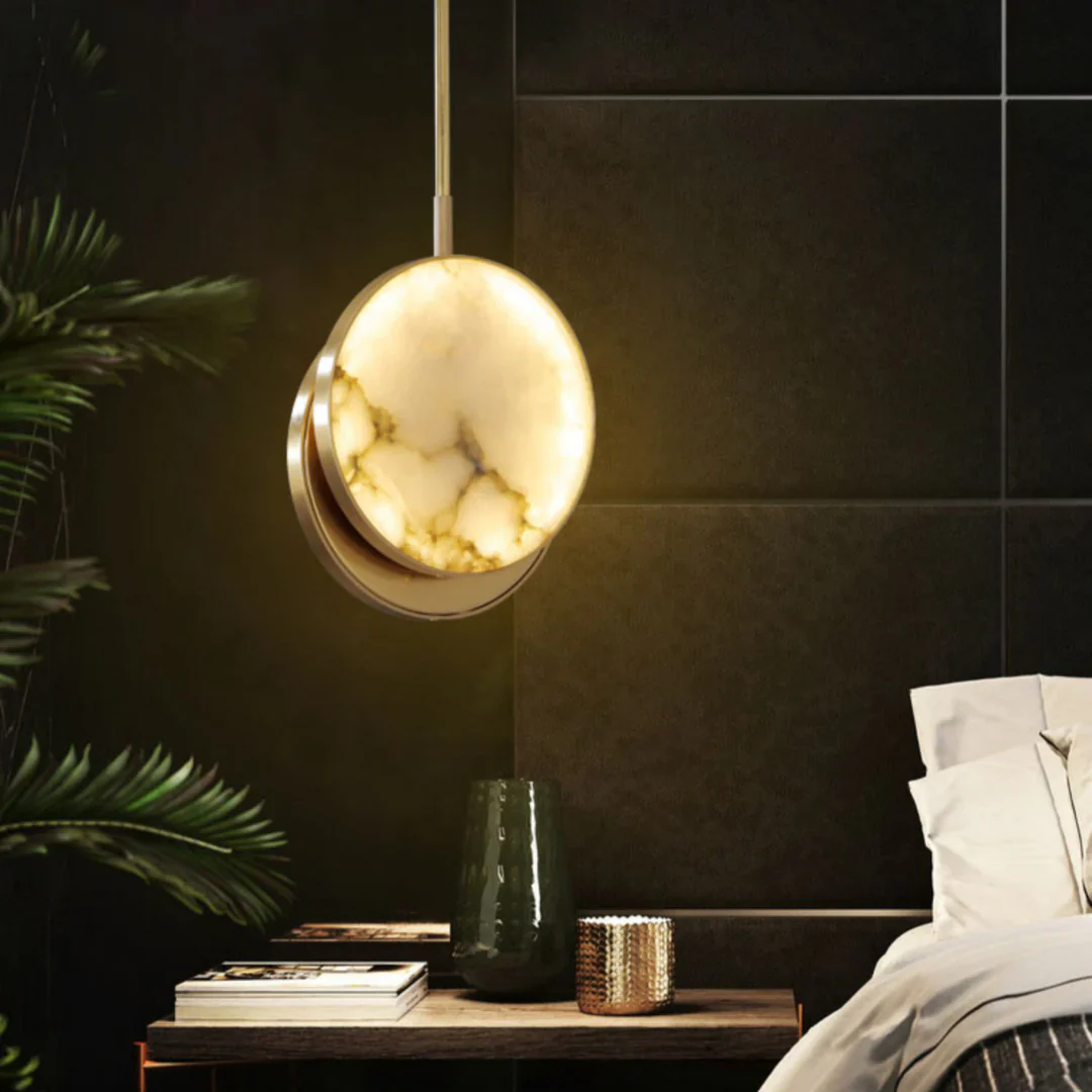 Moonshade Alabaster Pendant Light - Image 11