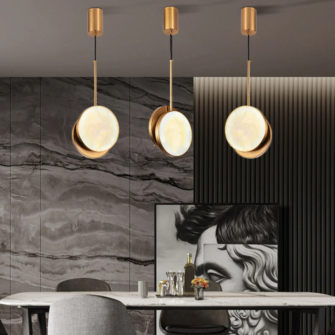 Moonshade Alabaster Pendant Light - Image 18