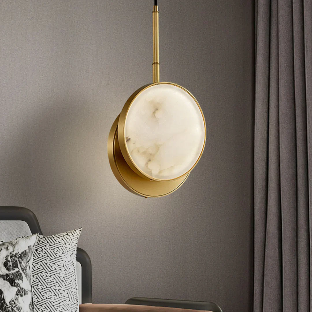 Moonshade Alabaster Pendant Light - Image 6