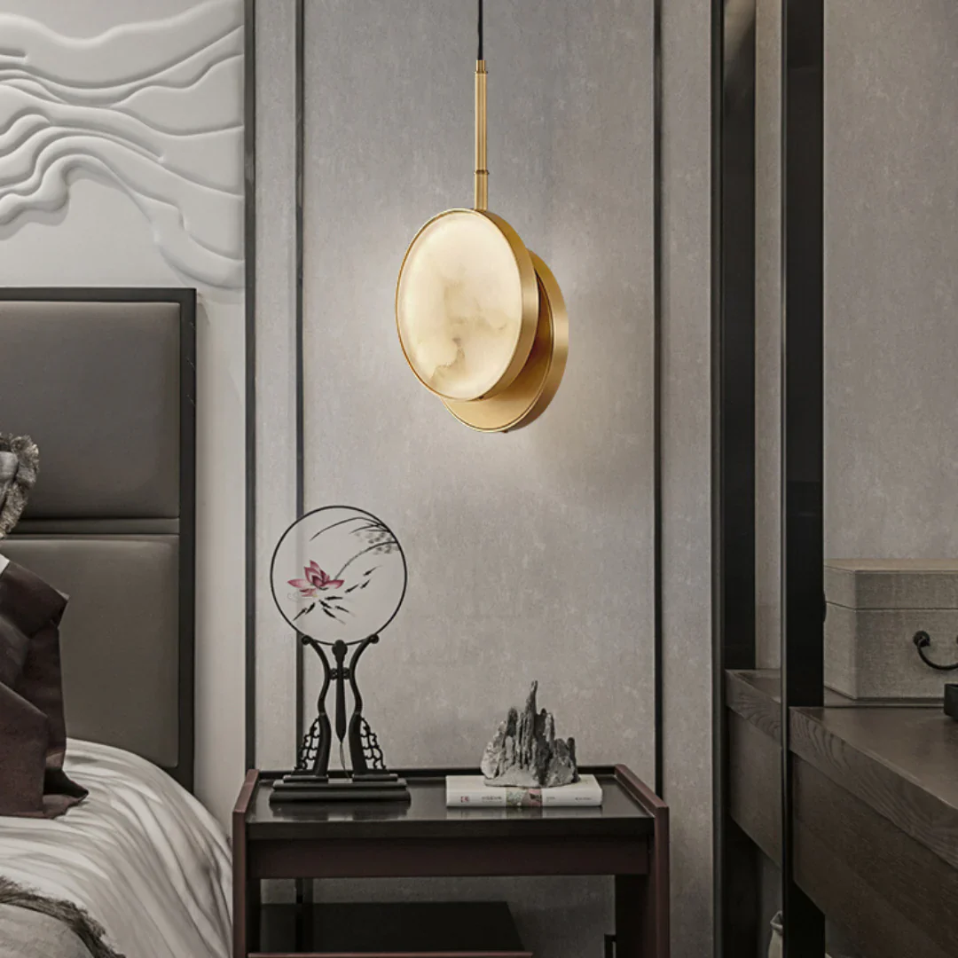 Moonshade Alabaster Pendant Light - Image 8