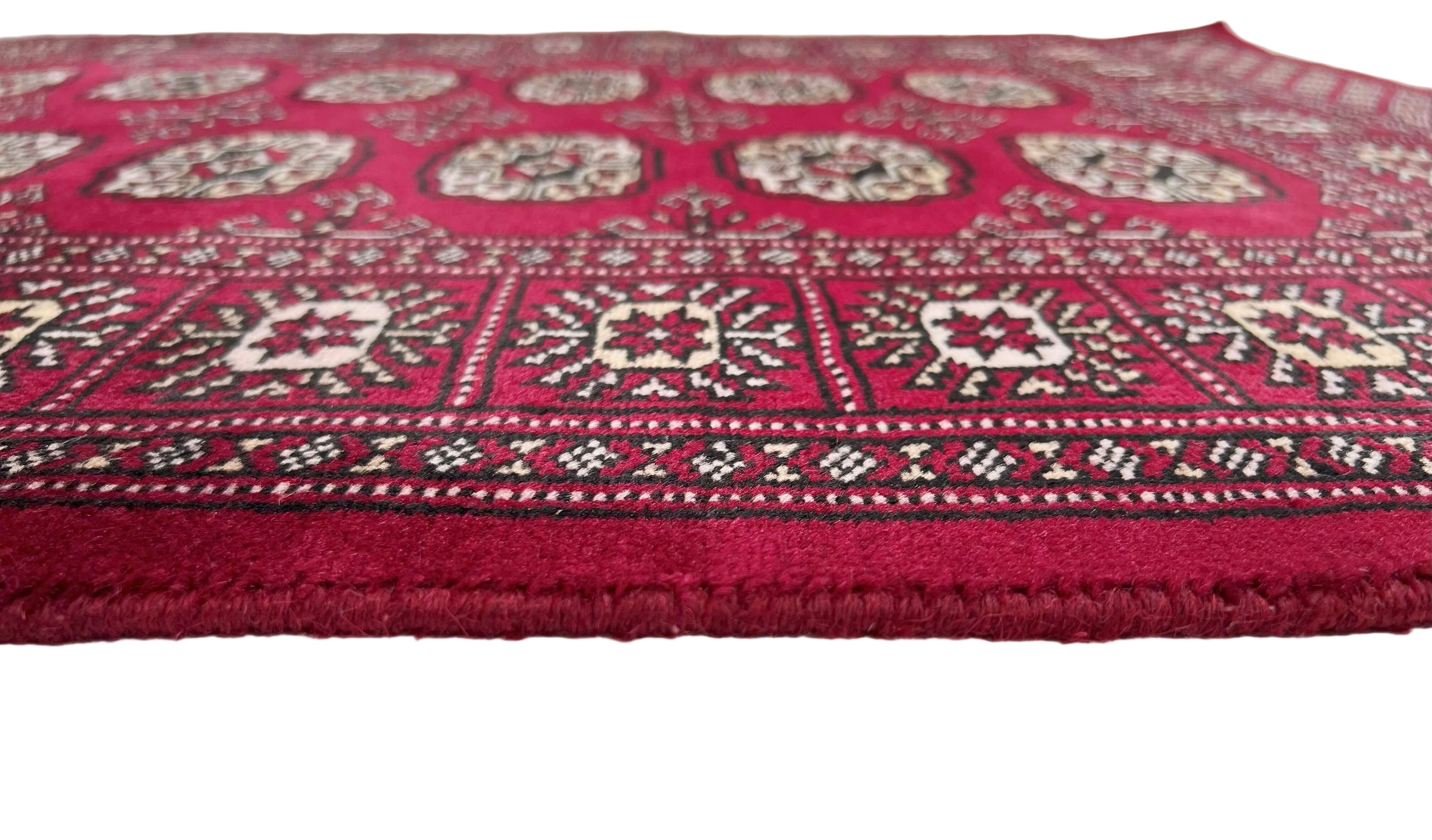 Mori Bokhara (3'01"x4'11") dk.red - Image 3