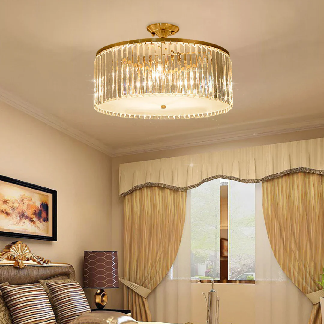 Morup Modern Crystal Ceiling Light - Image 11