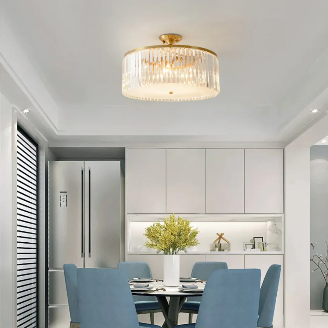 Morup Modern Crystal Ceiling Light - Image 12