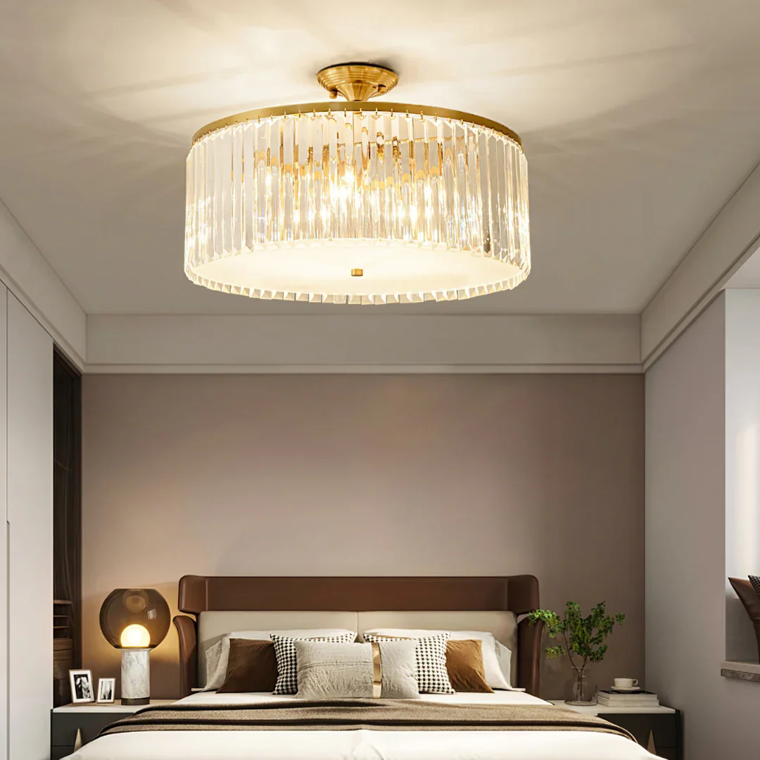 Morup Modern Crystal Ceiling Light - Image 13