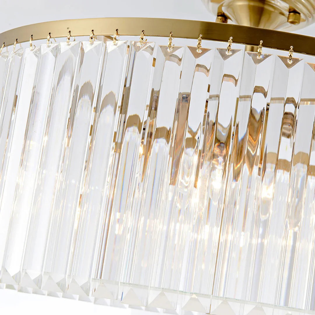 Morup Modern Crystal Ceiling Light - Image 16