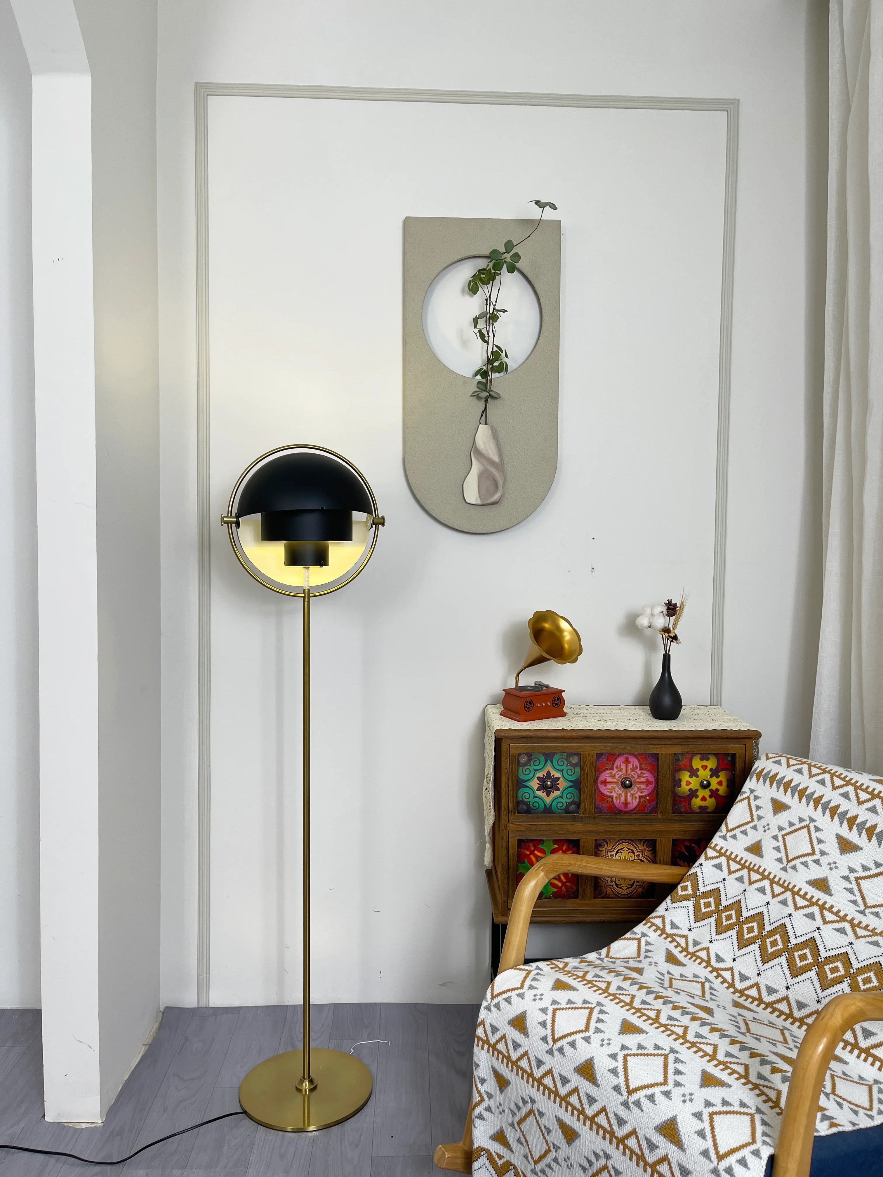 Multi-Lite Rotating Ball Floor Lamp - Image 10