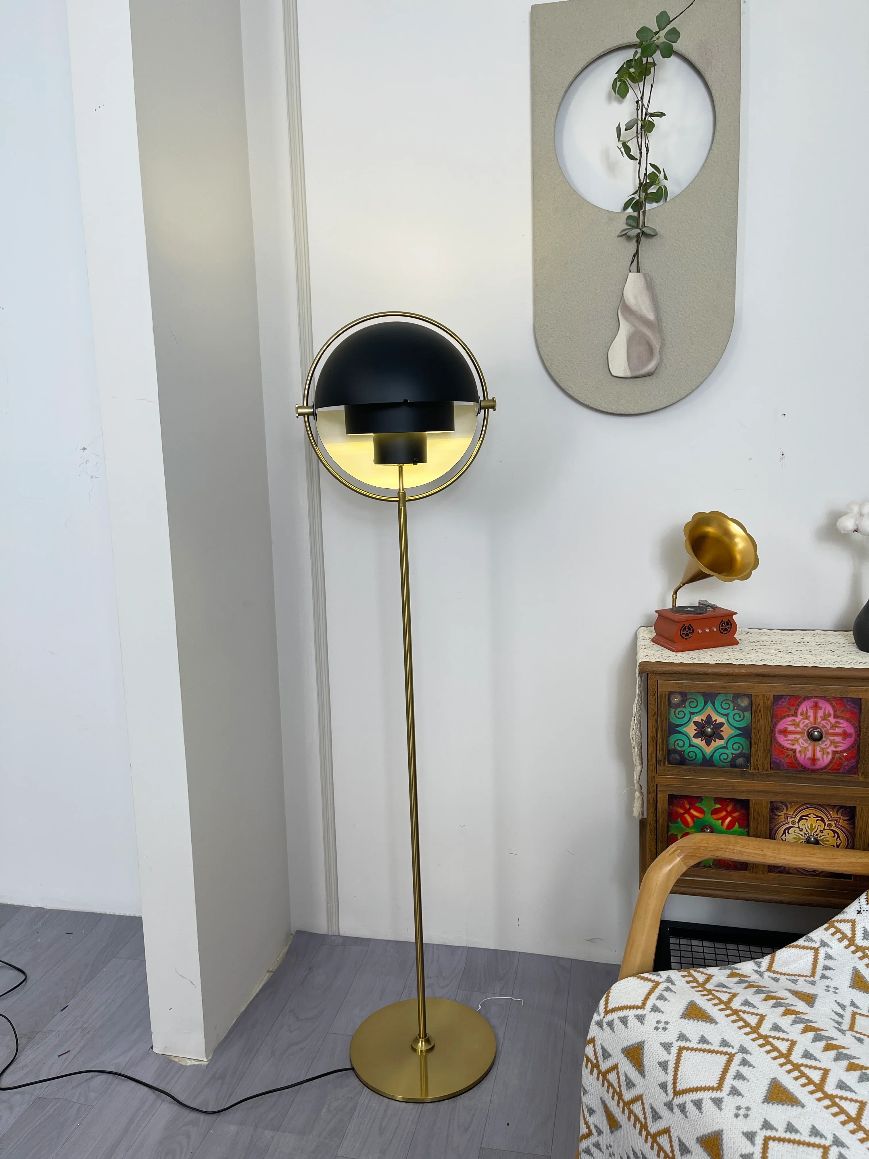 Multi-Lite Rotating Ball Floor Lamp - Image 11