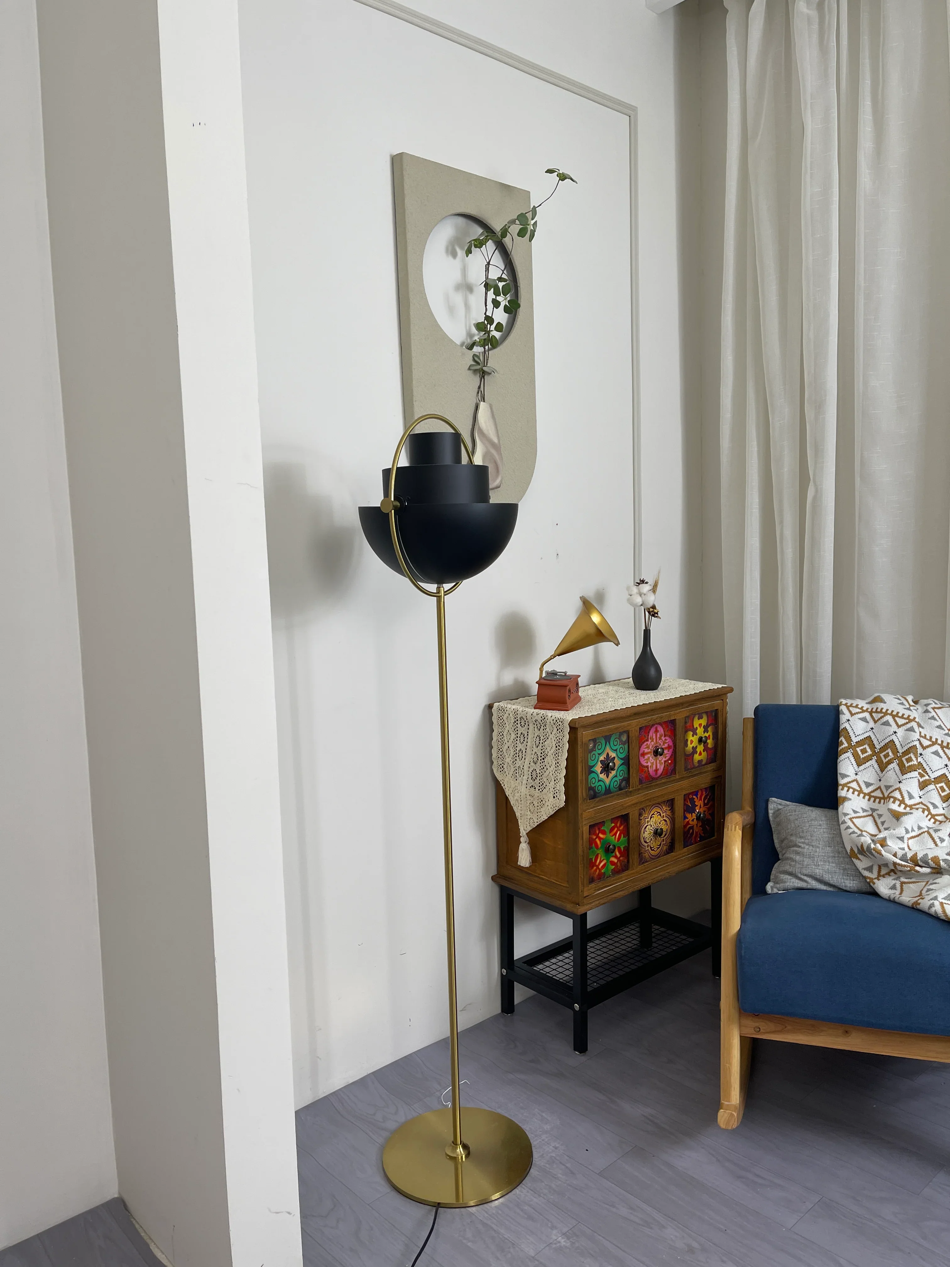 Multi-Lite Rotating Ball Floor Lamp - Image 13