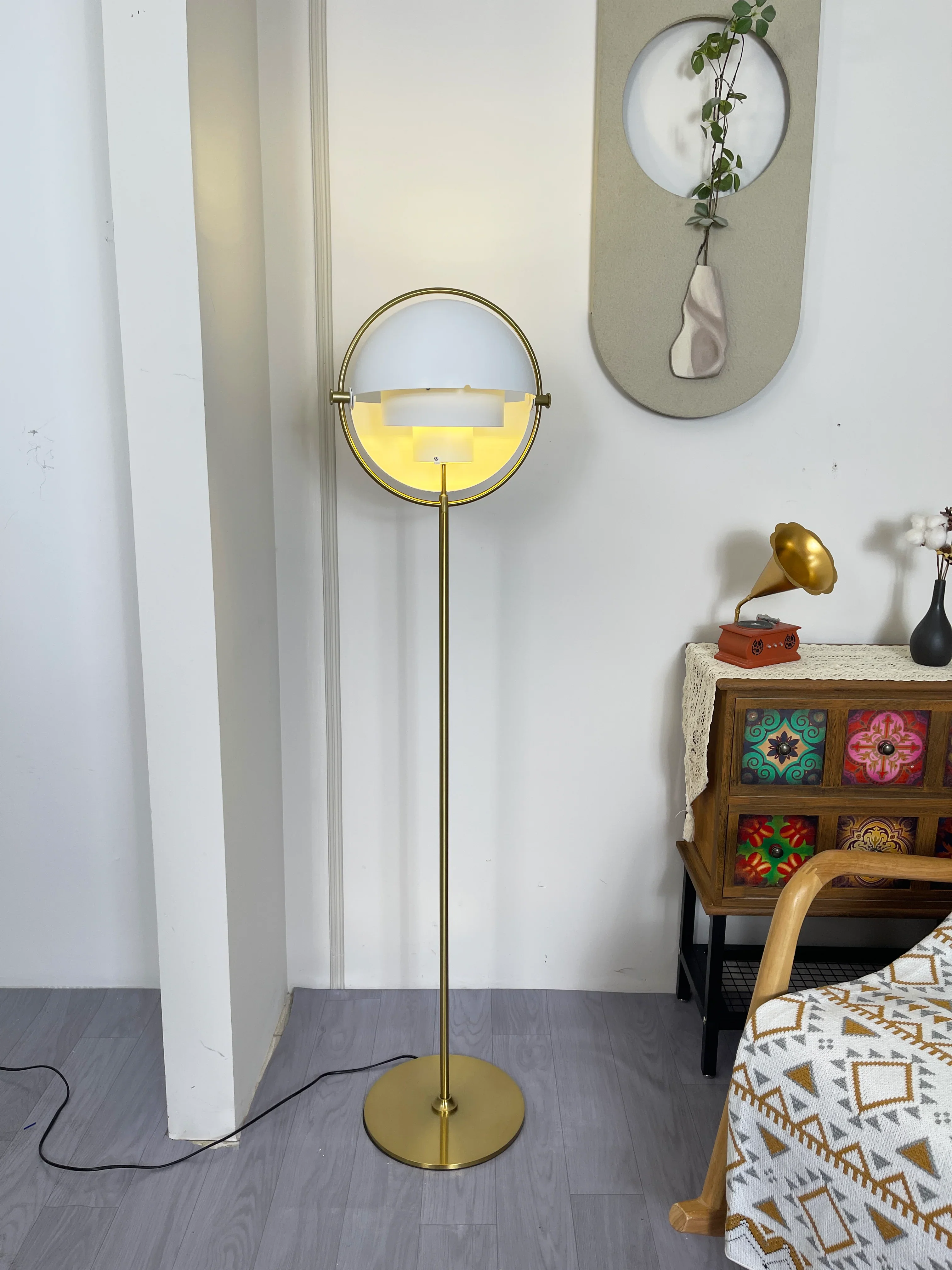 Multi-Lite Rotating Ball Floor Lamp - Image 26
