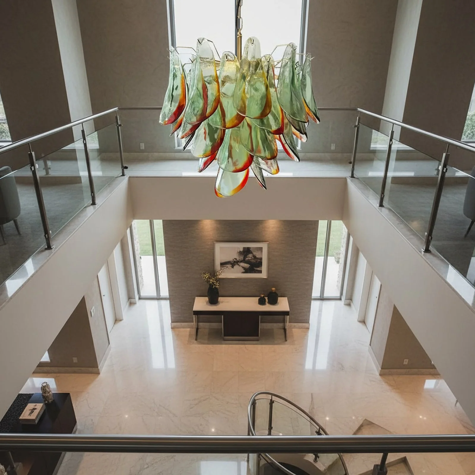 Murano Glass Chandelier - Image 6