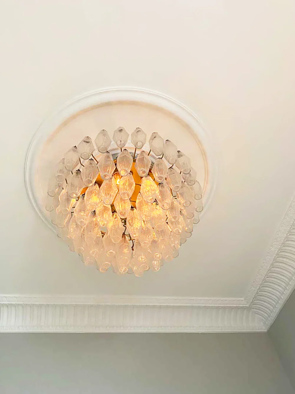 Murano Poliedri Transparent Ceiling Light - Image 7