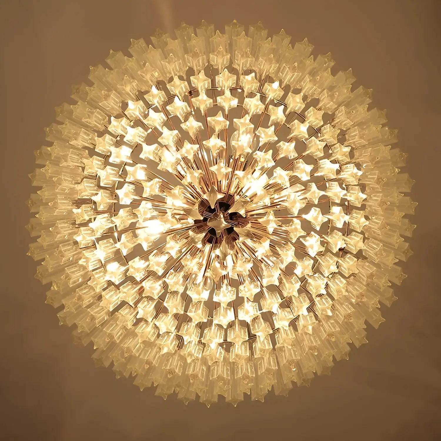 Murano Quadriedri Prisms Transparent Chandelier - Image 15