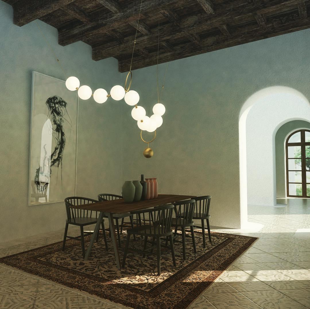 Necklace LED Pendant Lamp - Image 38