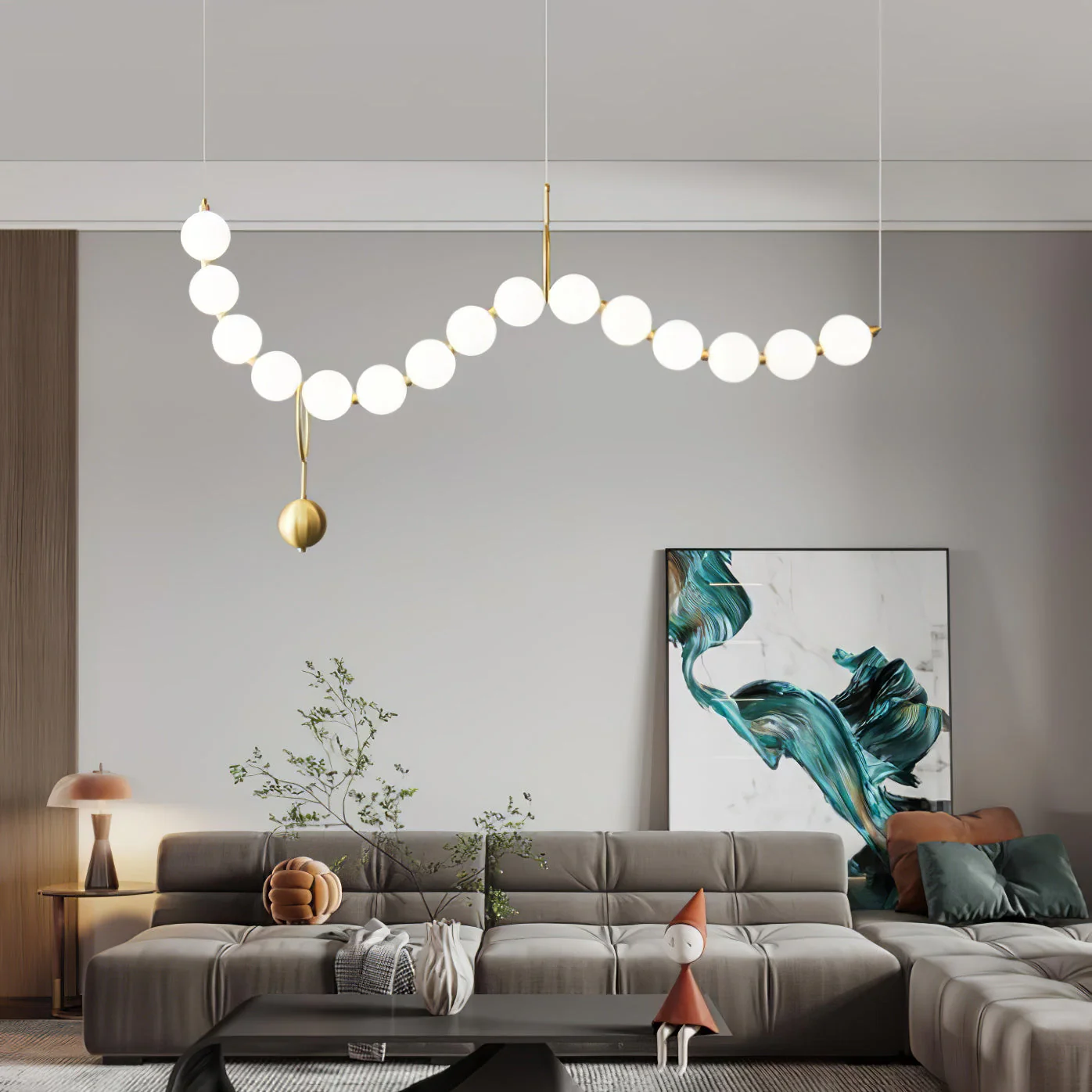 Necklace LED Pendant Lamp - Image 4