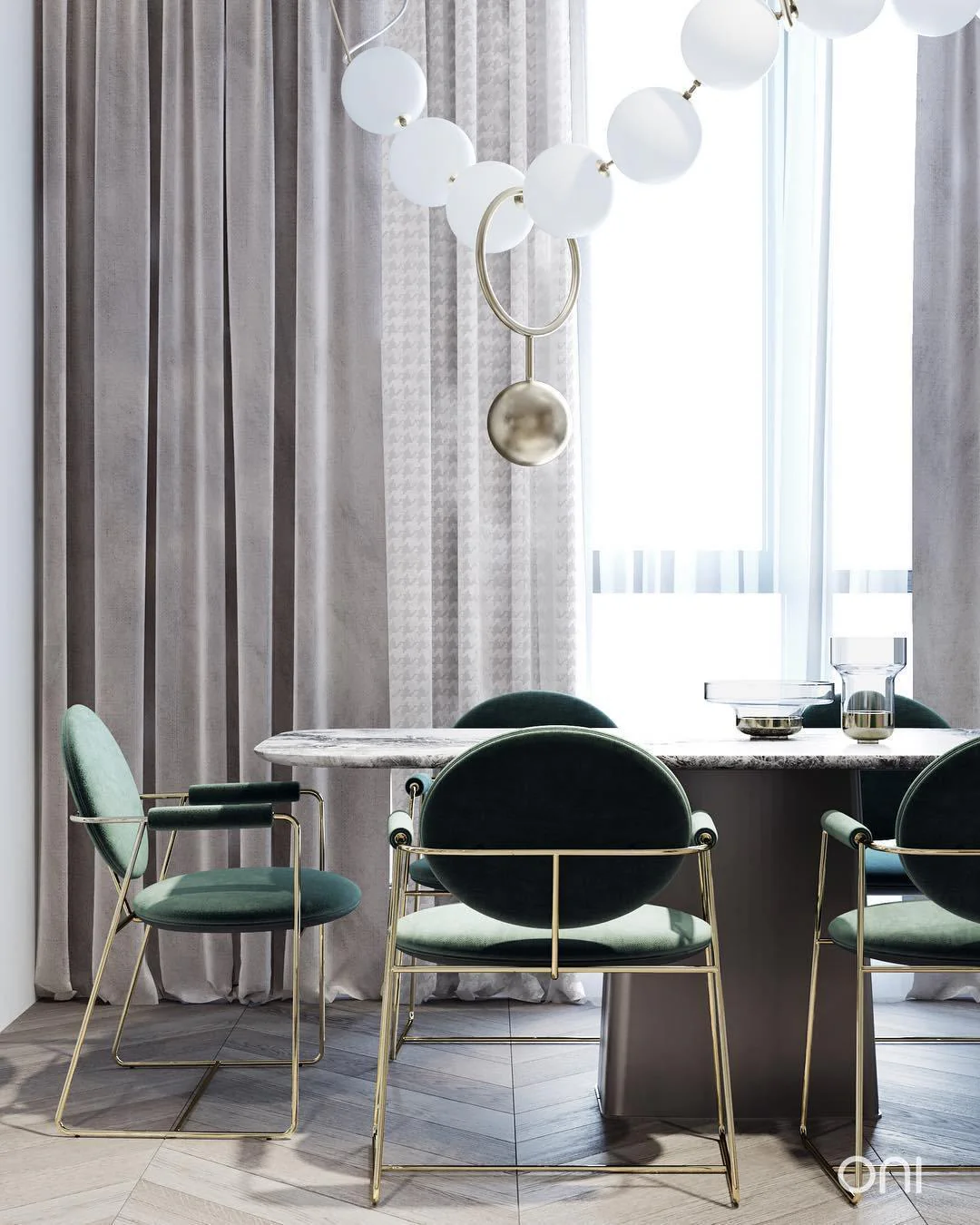 Necklace LED Pendant Lamp - Image 48